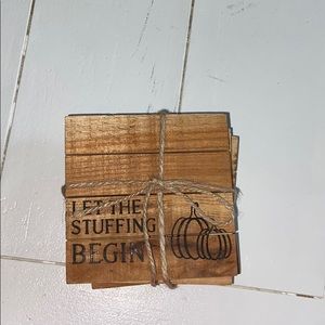 Mudpie fall coasters